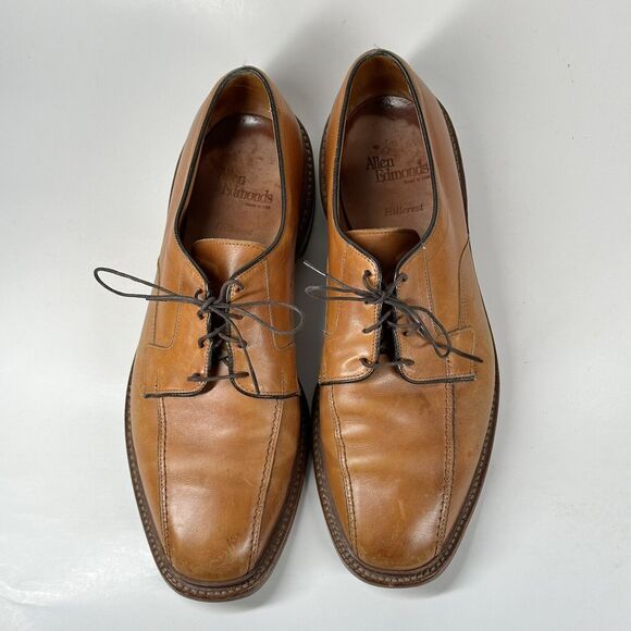 ALLEN EDMONDS Shoes Mens Size 11 D HILLCREST 5954 TAN Brown LEATHER Oxfords main image 10